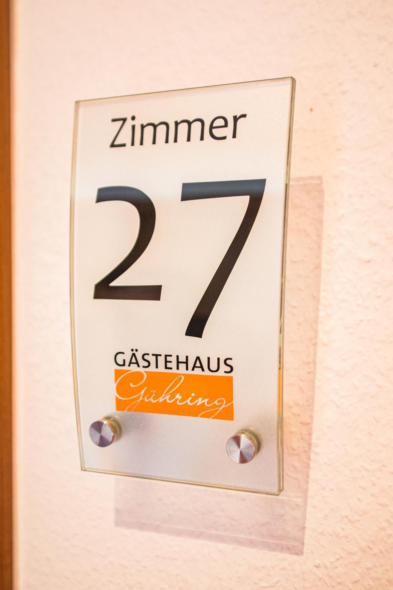 Gaestehaus Guehring Rosenfeld Exterior foto